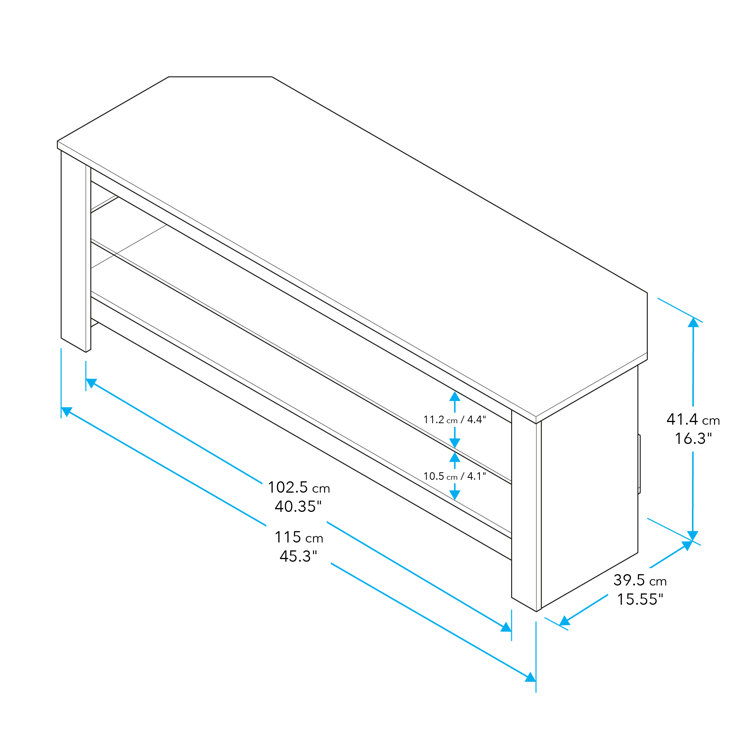 17 Stories Maddocks TV Stand for TVs up to 55" & Reviews Wayfair.co.uk